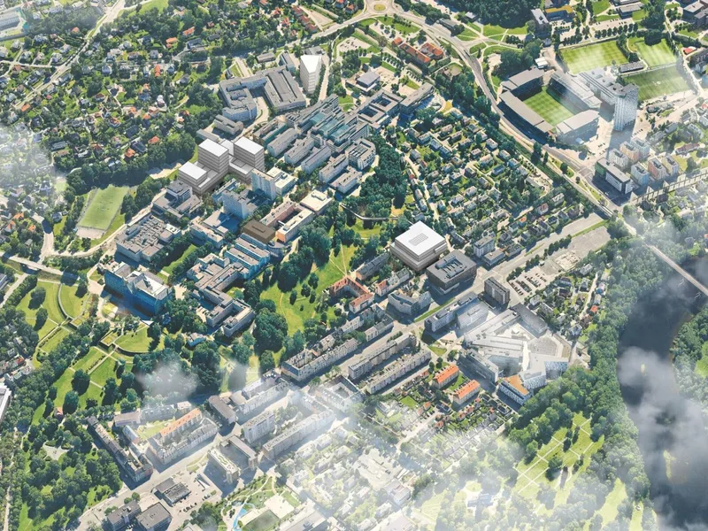 NTNU campussamling i Trondheim er et prosjekt med en styringsramme på 7,1 milliarder kroner. Illustrasjon: Rambøll/Henning Larsen Architects/C.F. Møller Architects/Rolvung og Brøndsted Arkitekter/Fabel Arkitekter/Oslo Works/mtre/Aas-Jakobsen.