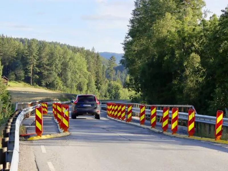 Åse bru har vært innsnevret i flere år