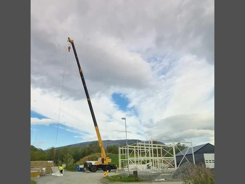 Bygning under oppføring