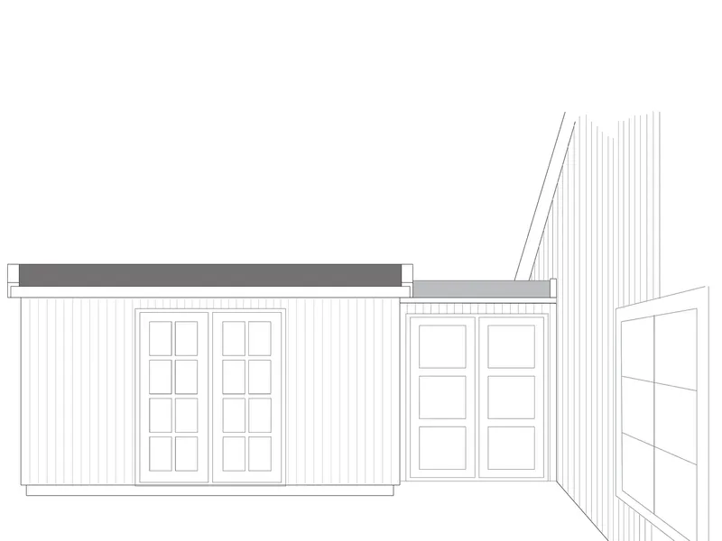Fasade fra byggesøknad