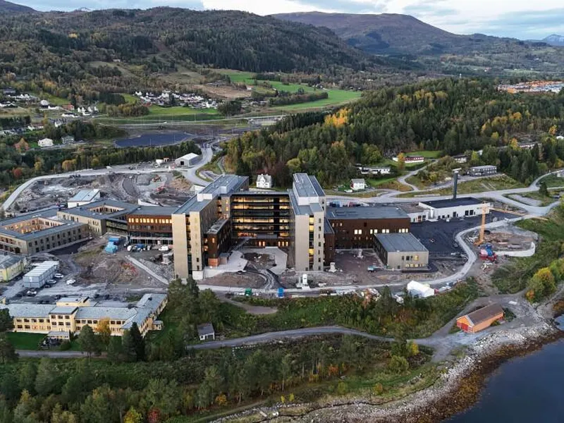 Dronefoto: Tverås Maskin & Transport