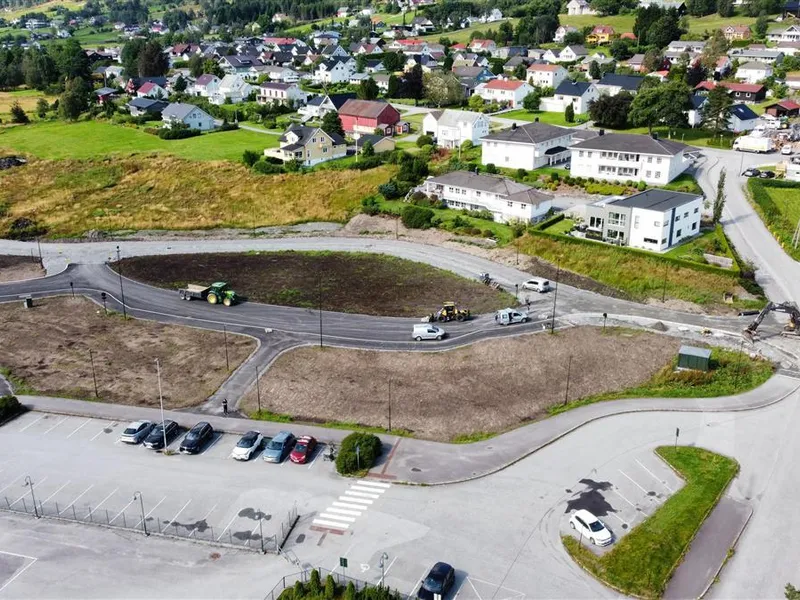 dronefoto dropsone - Klikk for stort bilete