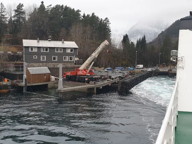 Dragsvik ferjekai. Foto: Statens vegvesen
