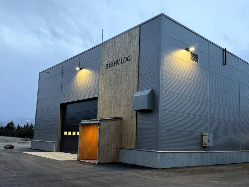 HV-17 sin nye lagerhall på Porsangmoen