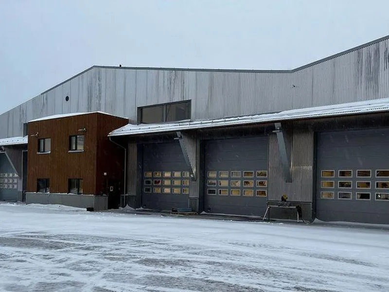 Illustrasjonsbilde: Flerbrukshall i Porsangmoen leir. Det er lignende flerbrukshaller som skal etableres på Setermoen leir.