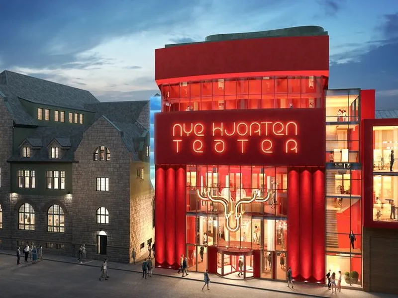 Skisse Nye Hjorten Teater