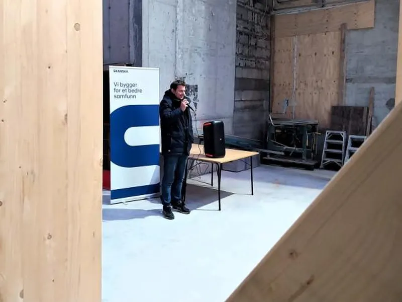 Prosjektleder Sindre Fosse