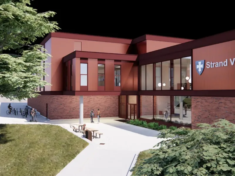 Fasade fra byggesøknad