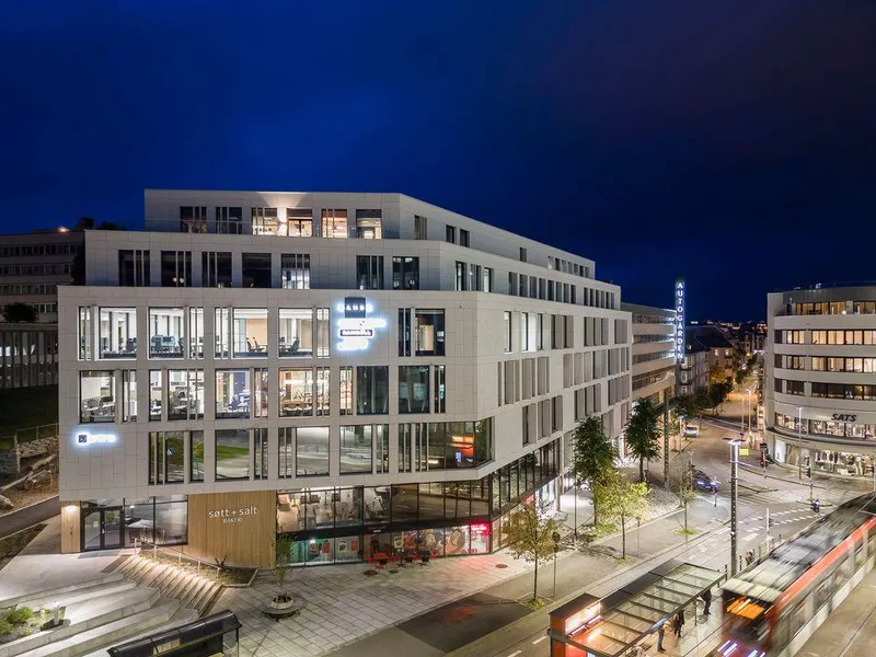 Nygaarden er Entras nyeste prosjekt i Bergen. Eiendommen har vunnet både Cityprisen og Bergen kommunes byutviklingspris.
