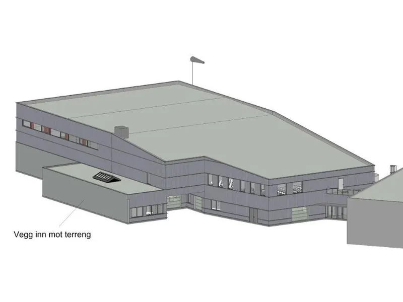 Slik skal den nye basen i Florø bli. Forsvarsbygg/ Longva Arkitekter