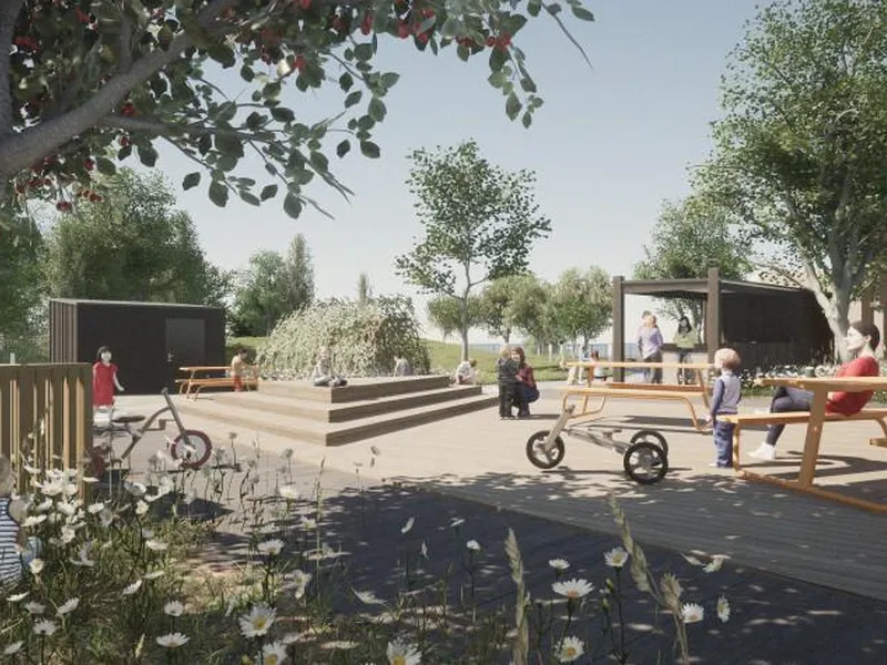 Illustrasjonsbilder fra Vindveggen arkitekter