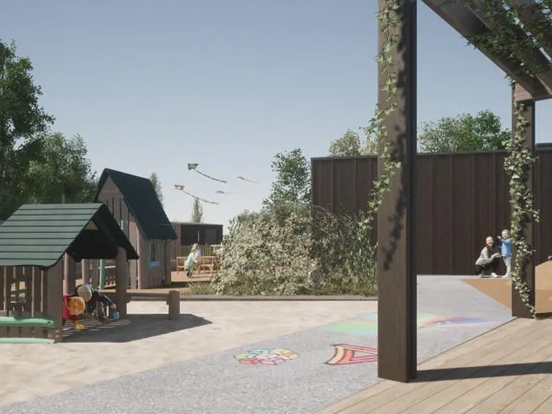Illustrasjonsbilder fra Vindveggen arkitekter