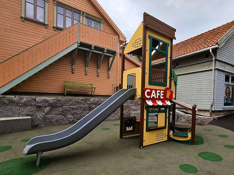 Lekeplassen som er på Areneset