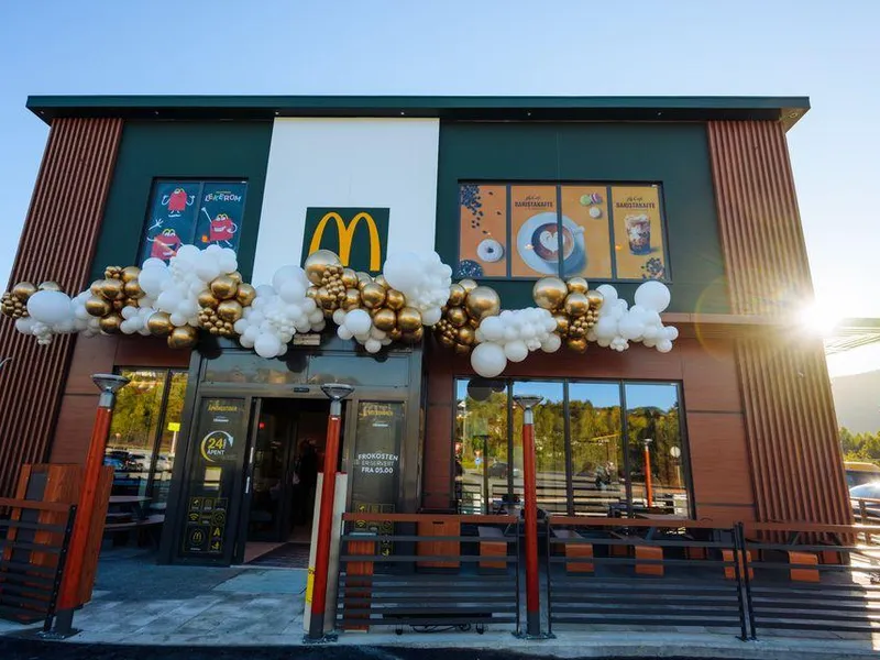 Nyåpning av McDonald's Lillehammer