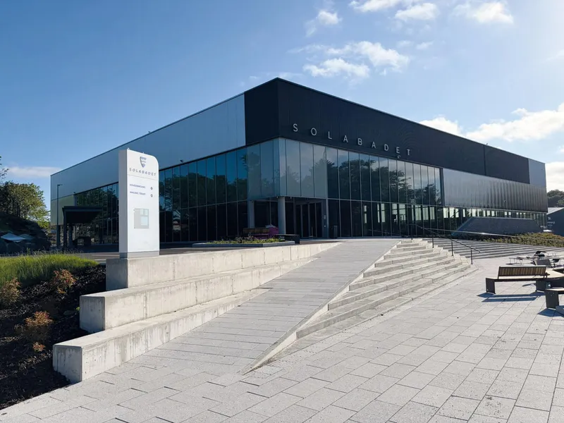 Solabadet. Foto: Jærentreprenør