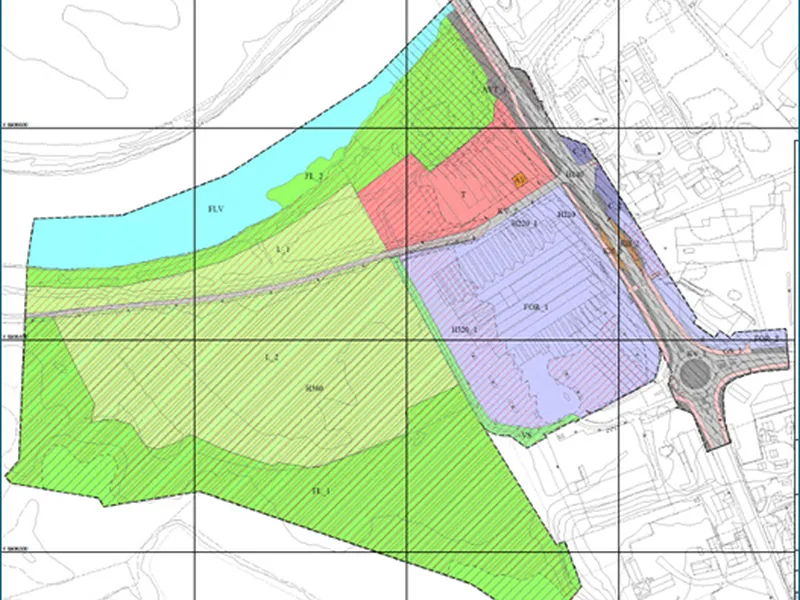 Kart område Domus. Illustrasjon - Klikk for stort bilde