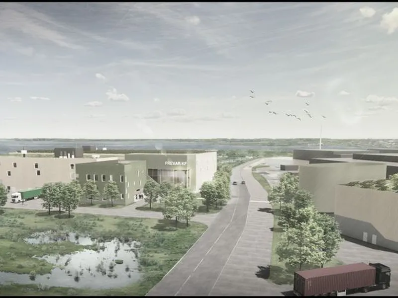 AF Gruppen har signert kontrakt med FREVAR KF for fase 2 (prosjektering og utførelse) av nytt renseanlegg i Fredrikstad kommune. Ill. Fredrikstad kommune.