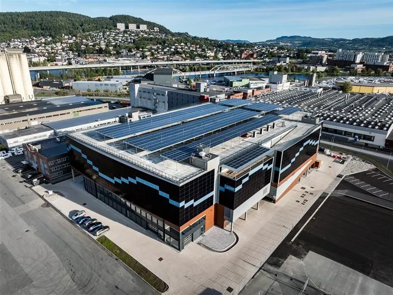 Møller logistikk i Drammen havn - Foto: Møller Eiendom