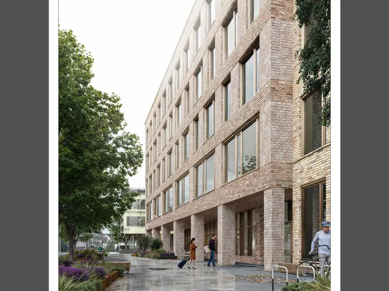 Perspektiv fra byggesøknad