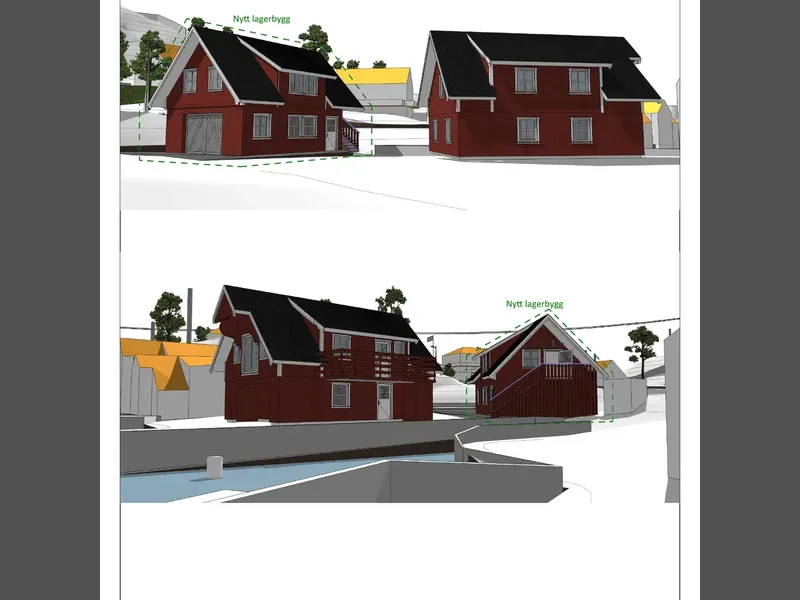 Illustrasjon fra byggesøknad