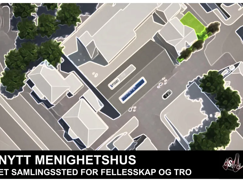 Fasade fra byggesøknad