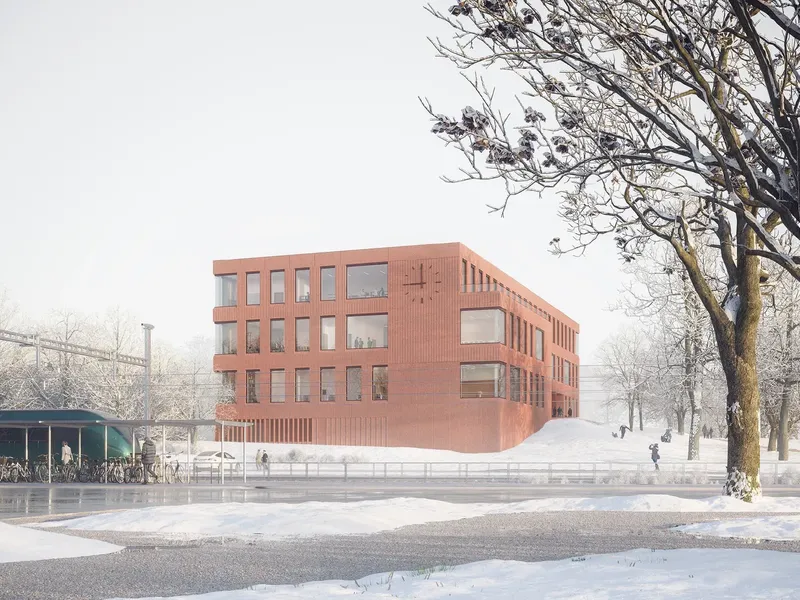 Fasade fra byggesøknad