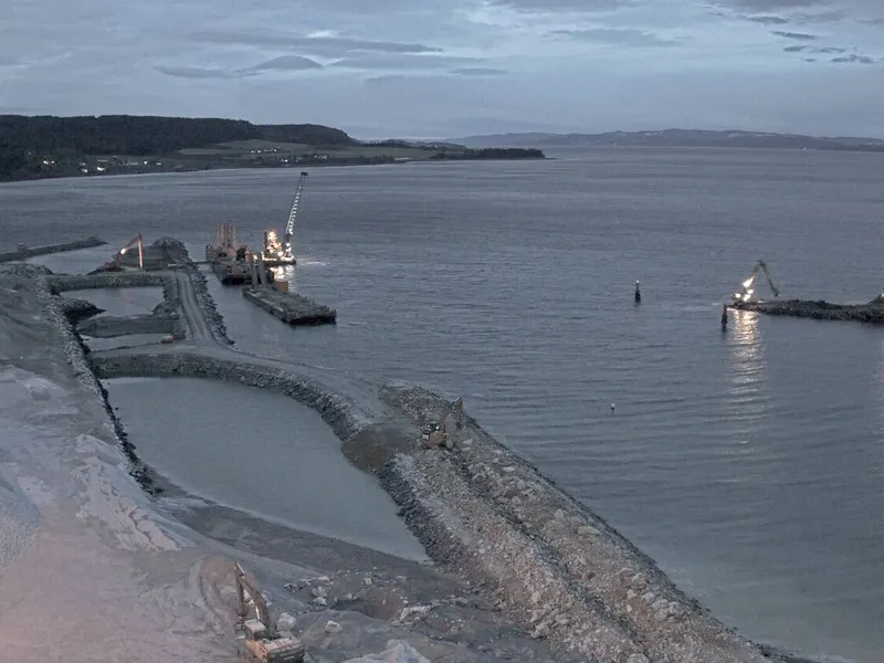 Undersjøisk skred på Verdal