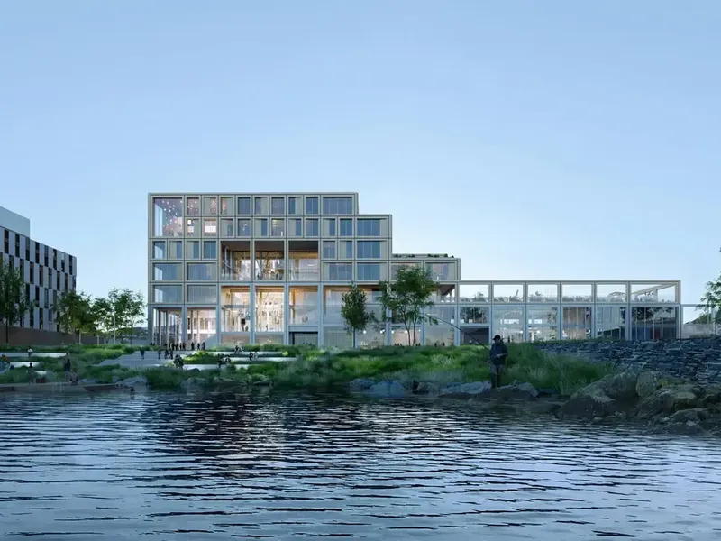 Illustrasjon: Samarbeidspartnere: C.F Møller, SLA, Rambøll