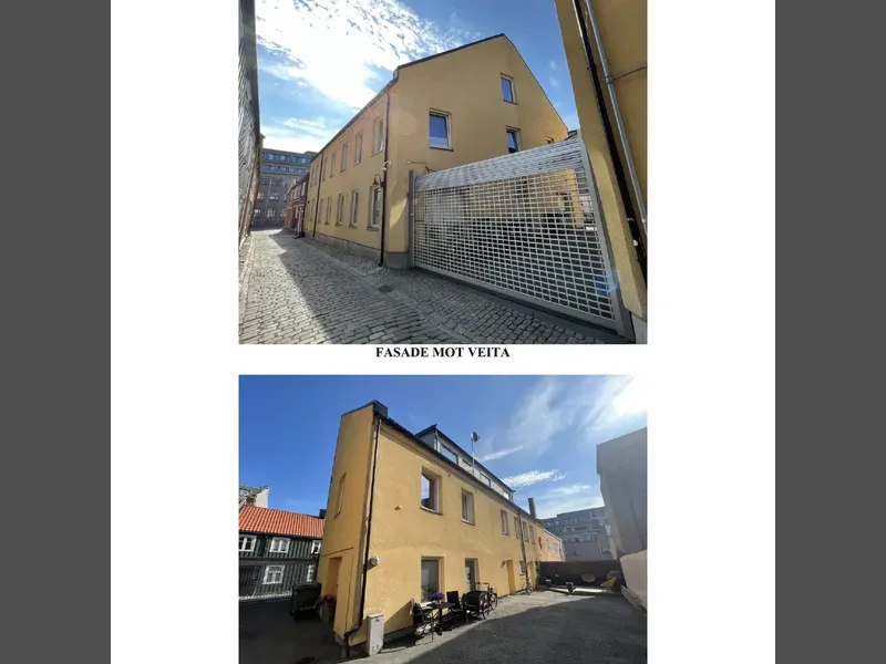 Fasade fra byggesøknad