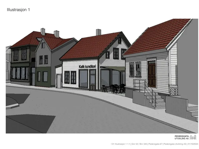 Illustrasjon fra byggesøknad