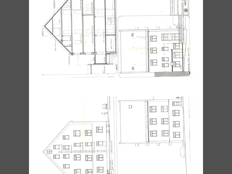 Fasade fra byggesøknad