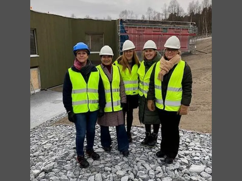 Siv-Hege Severi, Trine Bøe, Brynhild Fosli, Therese Johnsen og Lena Kvernvold