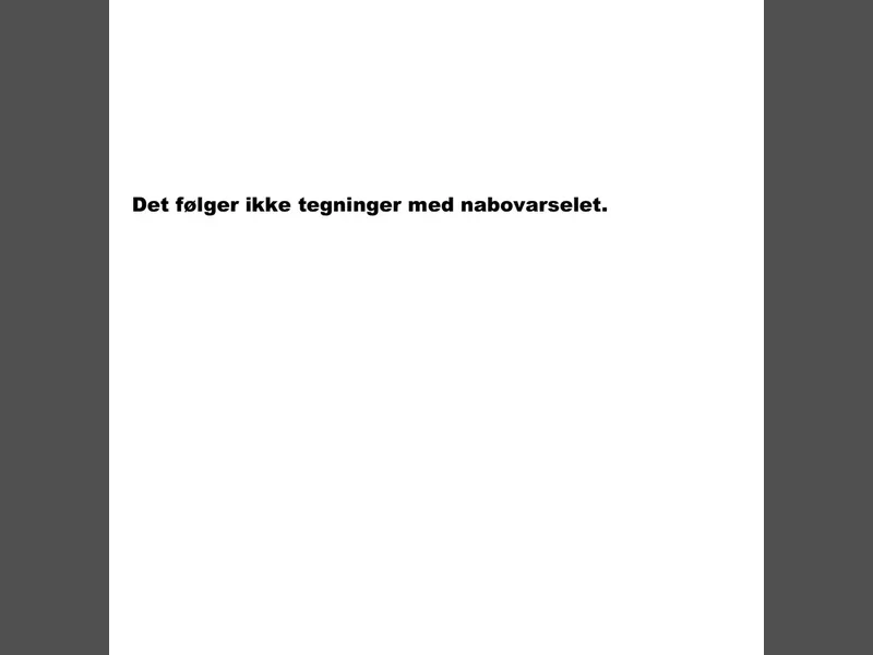 Fasade fra byggesøknad