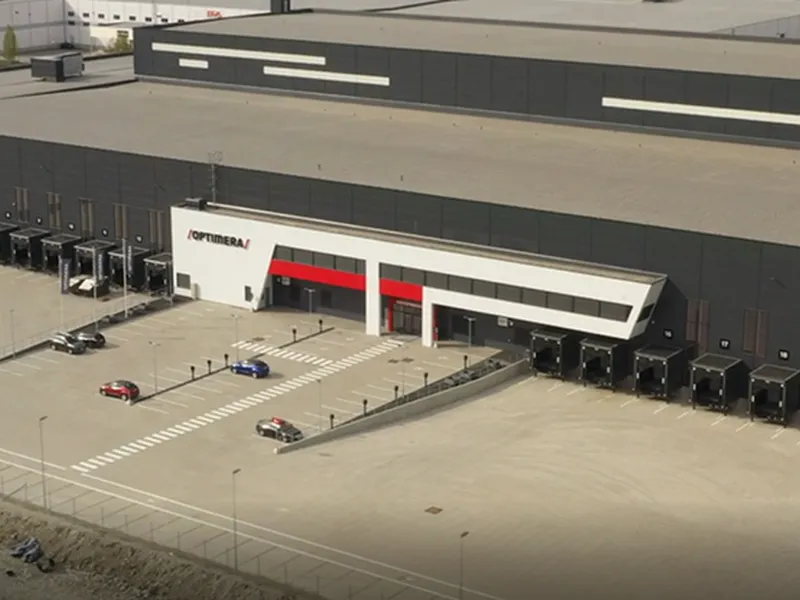 Strategien for Optimeras nye sentrallager i Vestby er å øke vareutvalg, leveringsfrekvens og effektivitet. (Foto: Iteo)