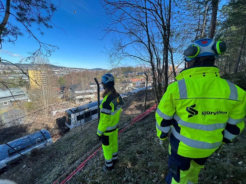 SNART HISTORIE: Ny T-banetrasé opp til Hellerud skal gå rett ved siden av, og delvis over, den gamle traseen.