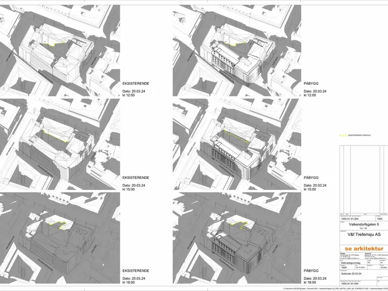 Fasade fra byggesøknad