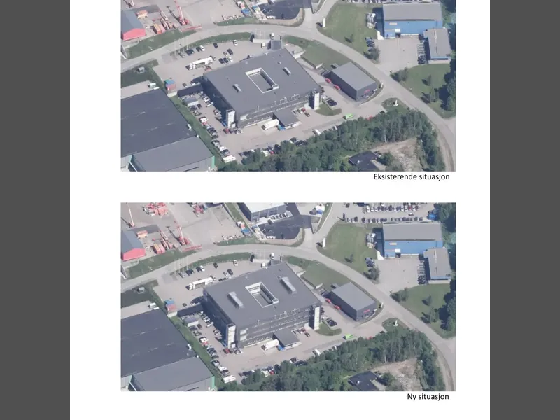 Illustrasjon fra byggesøknad