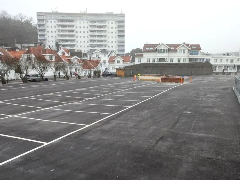 Nye Thaulows P-plass - Klikk for stort bilde