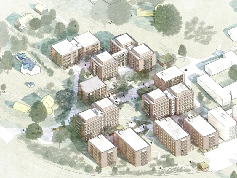 Nye Pentagon, Studentby Ås kommune - BILDE