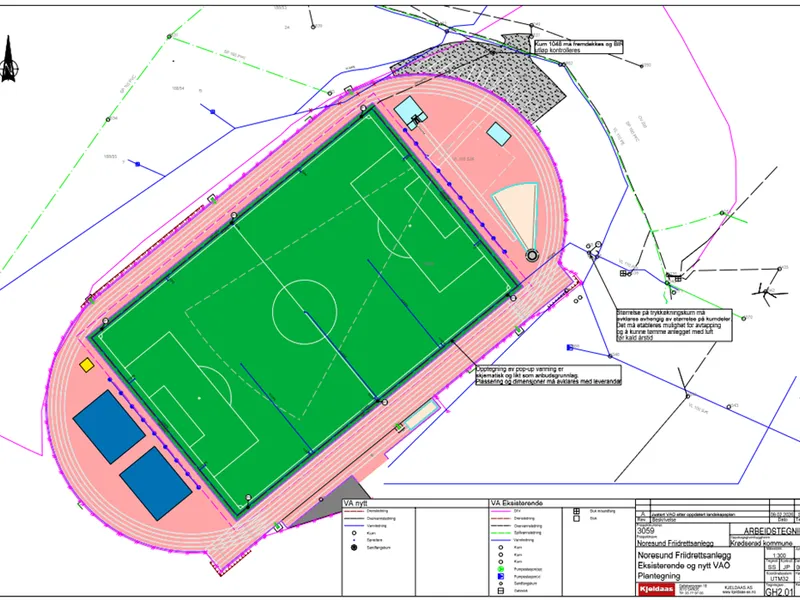 Modell for nytt Noresund anlegg - Klikk for stort bilde