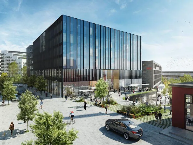 Hotellet på Hasle skal ha 217 rom og utvikles i samarbeid med Nordic Choice Hotels. Bygget består også av en kontordel.