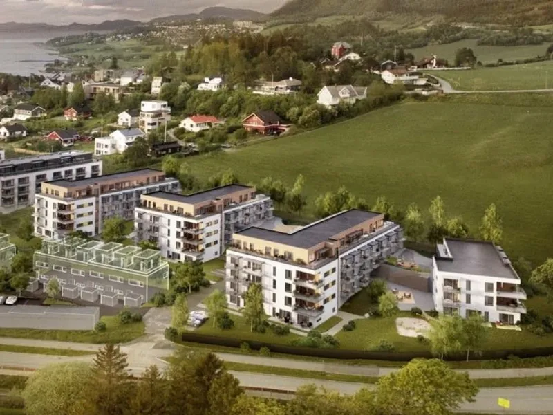 Betonmast bygger Ranheim Amfi for OBOS. Ill.: Eggen Arkitekter/Brick Visual