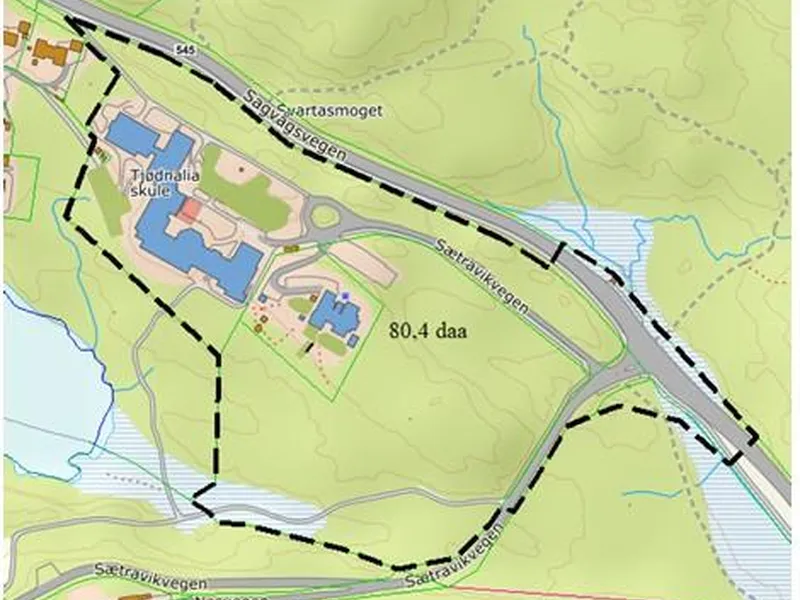 Bilete over planområde
