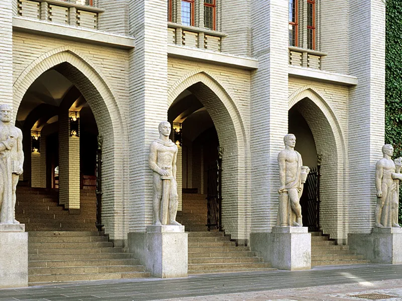 Bergen tinghus hovedinngang