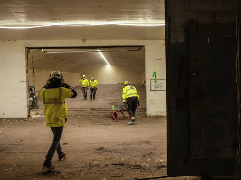Slik så det ut i Ekeberghallene før den omfattende rehabiliteringen.