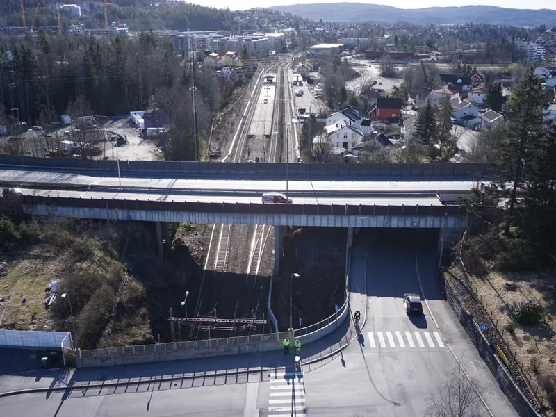 Høybråtenveien bru. Foto: Statens vegvesen.