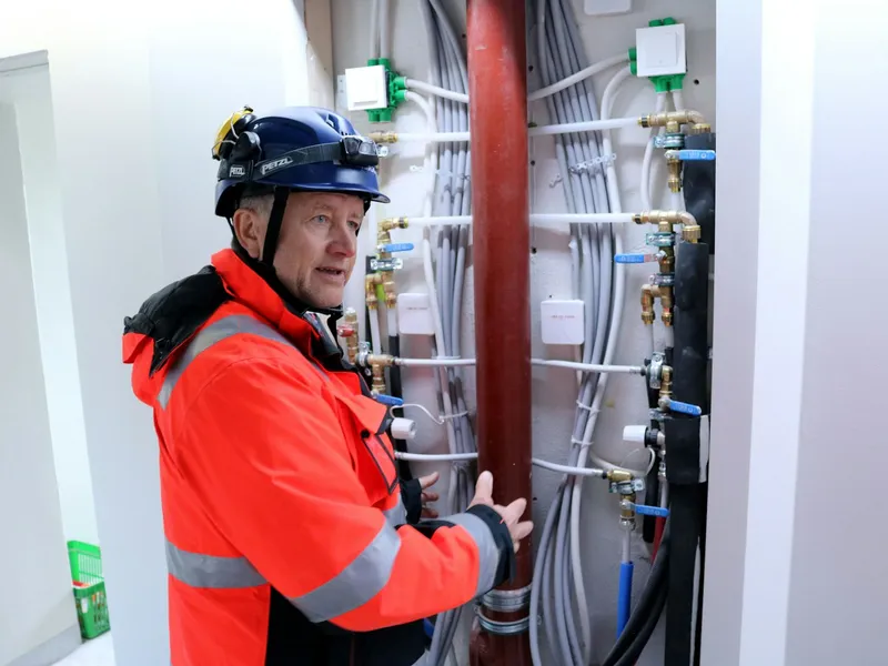 Prosjektleder Tor Sommerstad forteller om rehabiliteringen ved Ila fengsel 2022