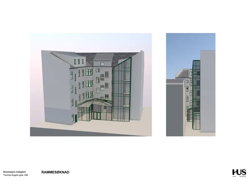 Illustrasjon fra byggesøknad