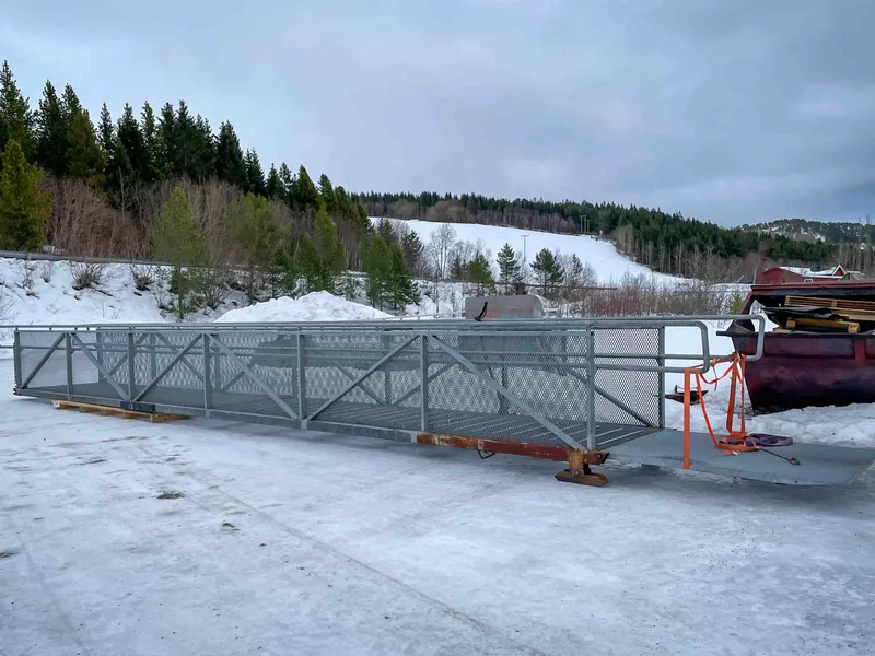 Fremdriftsplan for reparasjonsarbeidet av hurtigbåtanlegget