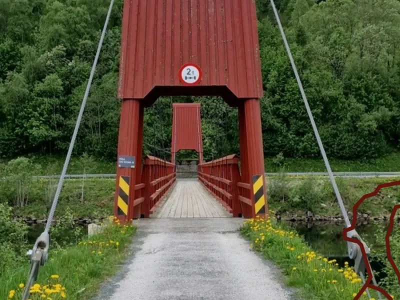 Kjerkbrua på Voll